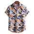 Printed Casual Men's Short-sleeved Shirt