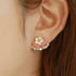 Fashion Small Daisy Flower Chrysanthemum Earrings