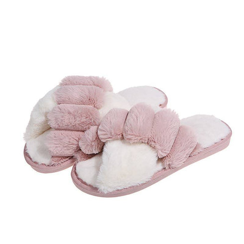 Furry Slippers New Autumn And Winter Indoor