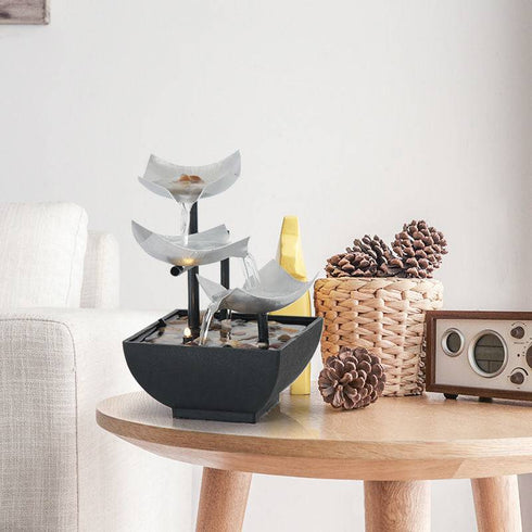 New Home Decoration Flowing Water Ornaments Desktop Fountain