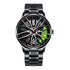 Automatic Movement Watch Men's Vacuum Plating Wheel Style - EsaModa
