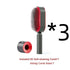 Hair Brush One-key Cleaning Hair Loss Airbag Massage Scalp Comb Anti-Static