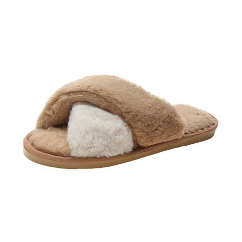Furry Slippers New Autumn And Winter Indoor