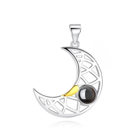 Sun Moon Simple Pendant Clavicle Chain