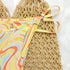 Swimwear Color Printing Three-piece Set