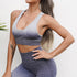 European And American Seamless Yoga Suit Women's Fitness