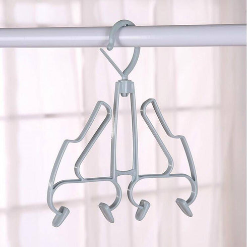 Plastic Balcony Multipurpose Shoe Hanging Rack