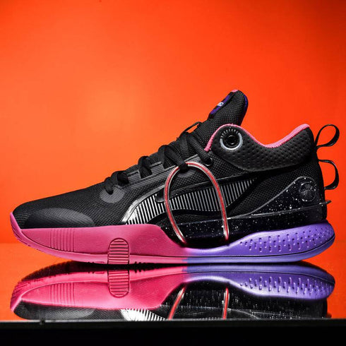 Solid Basketball Shoes Men's And Women's Couple Casual