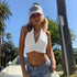New Sexy Trendy Tight-fitting Umbilical Small Sling Women