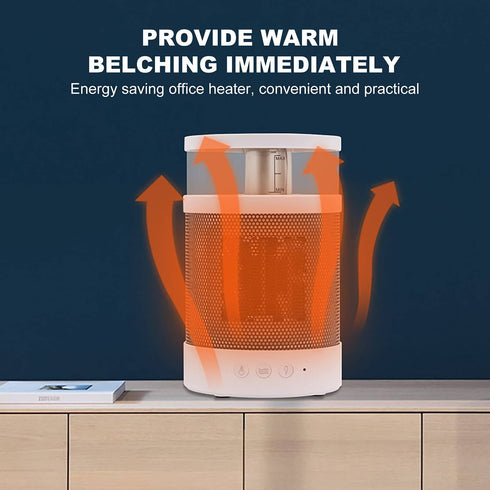 Electric Warmer Heating Fans Colorful 400ML Air Humidifier