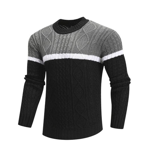 Men's Casual Knitted Soft Cotton Sweaters