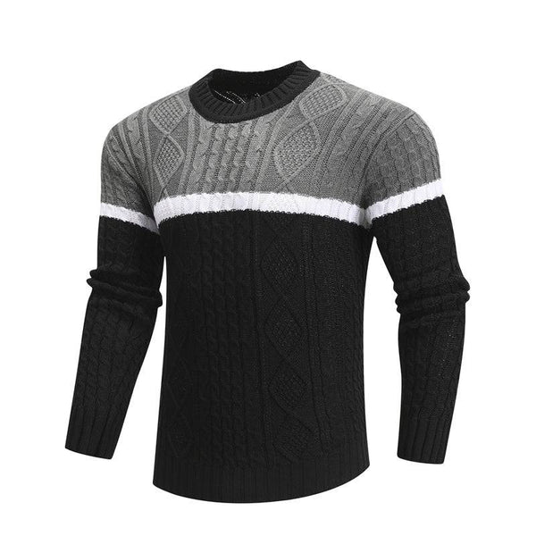 Men's Casual Knitted Soft Cotton Sweaters