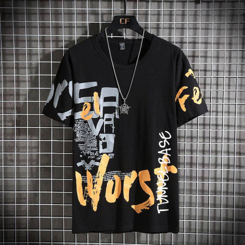 Men's Fashion Summer Short-sleeved T-shirt With Short Pant