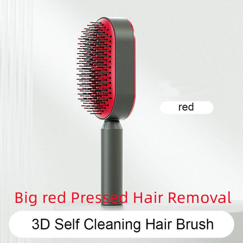 Hair Brush One-key Cleaning Hair Loss Airbag Massage Scalp Comb Anti-Static
