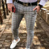 Men's Plaid Striped Casual Pants