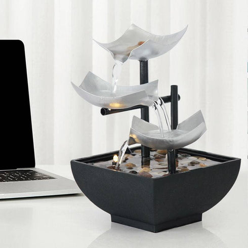 New Home Decoration Flowing Water Ornaments Desktop Fountain