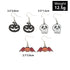 Alloy Earrings Female Yiwu Small Commodities