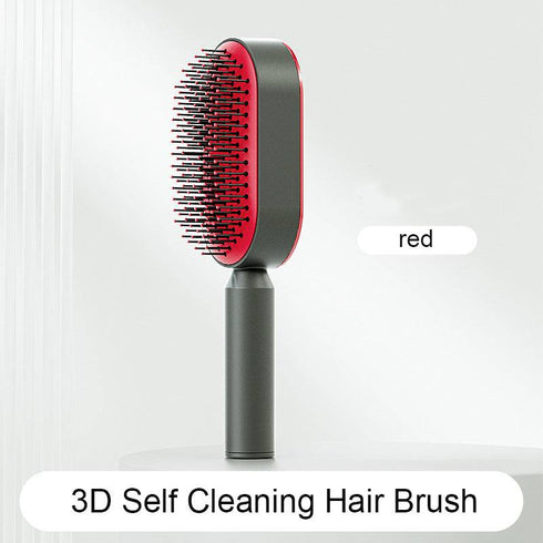 Hair Brush One-key Cleaning Hair Loss Airbag Massage Scalp Comb Anti-Static