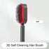 Hair Brush One-key Cleaning Hair Loss Airbag Massage Scalp Comb Anti-Static