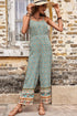 Bohemian Spaghetti Strap Low Back Jumpsuit - EsaModa