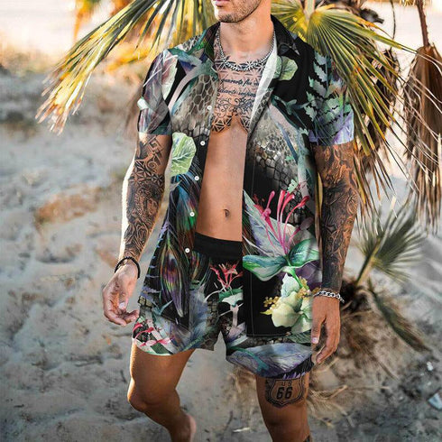 Men's 3D Printed Trendy Digital Shirt