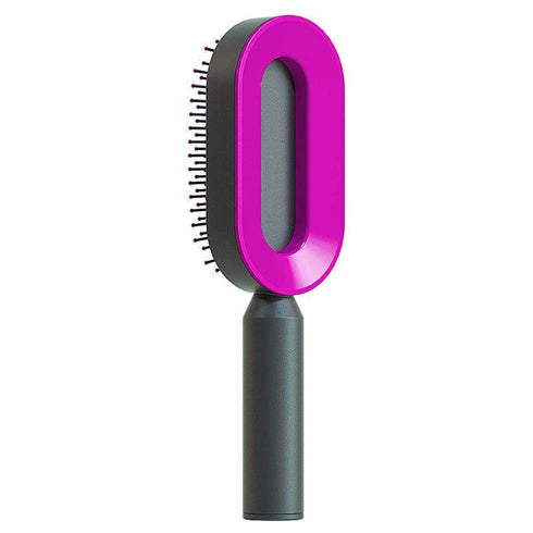 Hair Brush One-key Cleaning Hair Loss Airbag Massage Scalp Comb Anti-Static